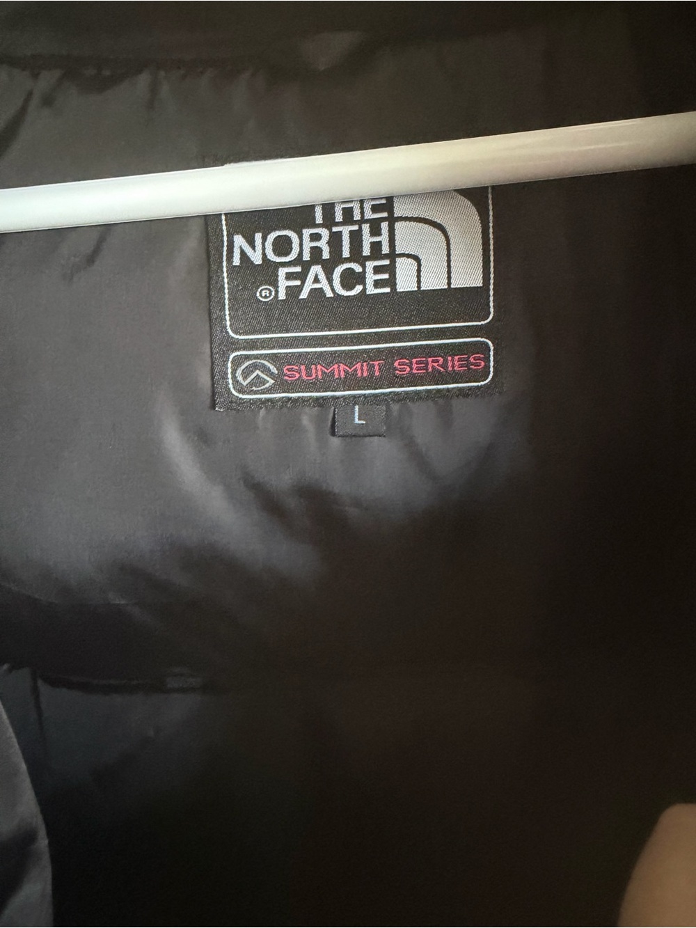 The North Face ' Leopard Print Puffer Jacket - Black & White - Picture 3 of 5
